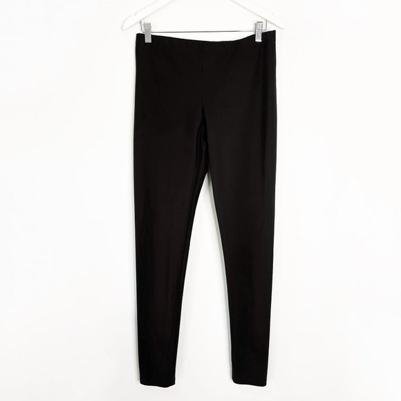 Sarah Pacini Black Elastic Waist Skinny Pants - Picture 7 of 7